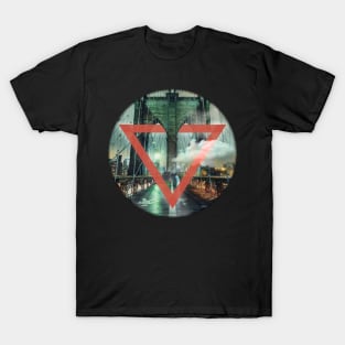 NYC Red Triangle T-Shirt